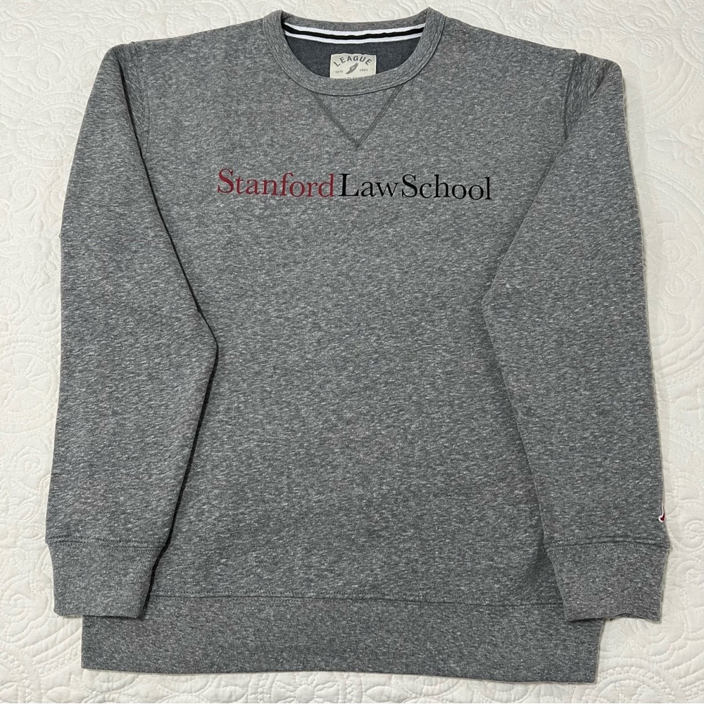 League Stanford University Law School Heritage Crewneck Sweatshirt - SIZE Medium